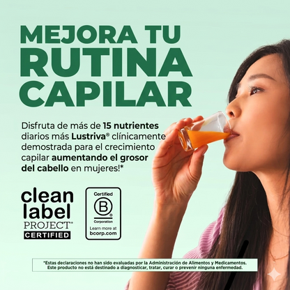 MaryRuth's®  Multivitaminico + Crecimiento del cabello