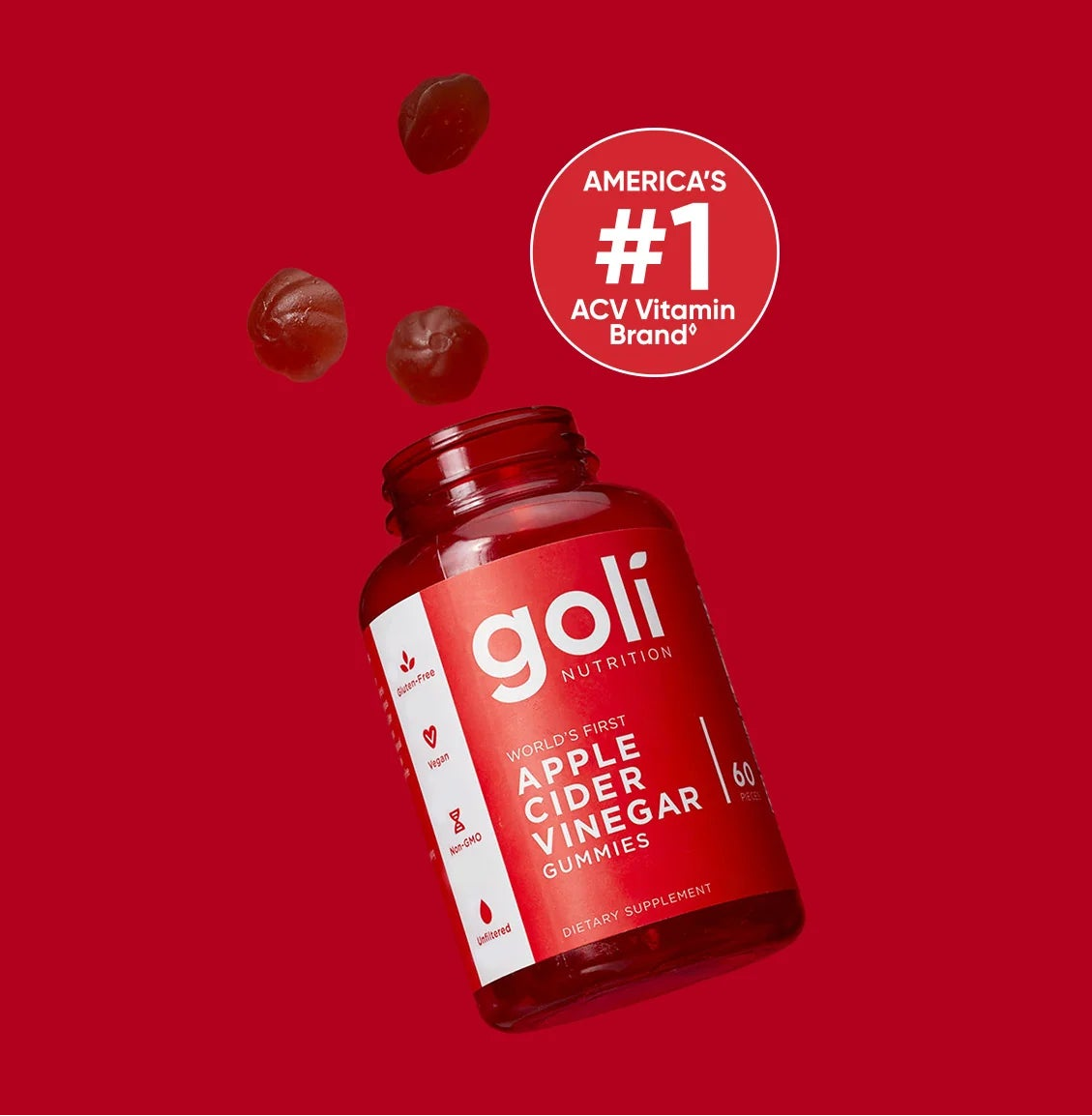 Gomas Goli® de vinagre de sidra de manzana
